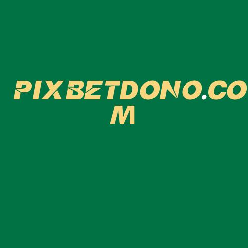 Logo da PIXBETDONO